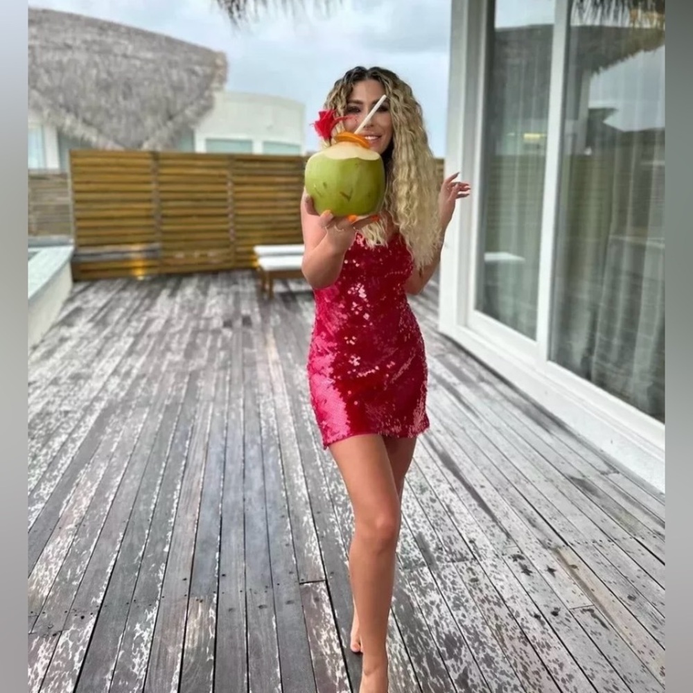 ZARA BLOGGERS’ FAVORITE SEQUIN MINI DRESS